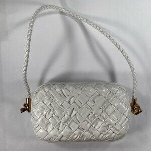 Bottega Veneta Knot Minaudiere on Strap in Bone Gorgeous Condition!